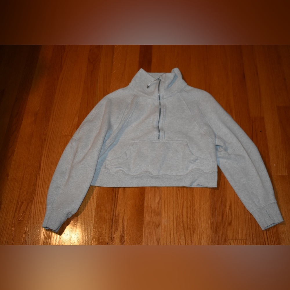 Lululemon Scuba Oversized Funnel-Neck Half Zip